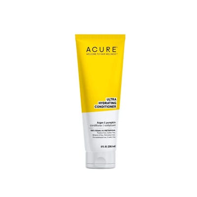 Acure. Ultra Hydrating Conditioner - Argan, para cabello seco, dañado y rizado. 236.5 ml 