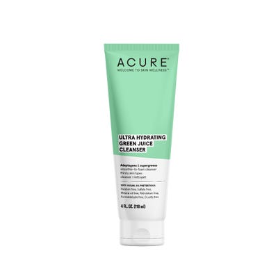 Acure. Ultra Hydrating Green Juice Cleanser, limpiador. 118 ml